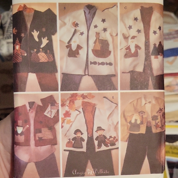 Simplicity Crafts Pattern Packet Sweaters - Picture 5 of 5